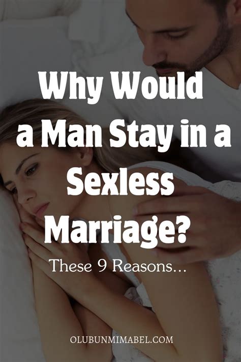 Why Would A Man Stay In A Sexless Marriage 9 Reasons They Stay Sexless Marriage Prostate