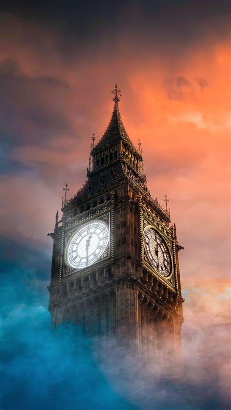 Big Ben Depth Effect Resim Sualtı fotoğrafçılığı Duvar kağıtları