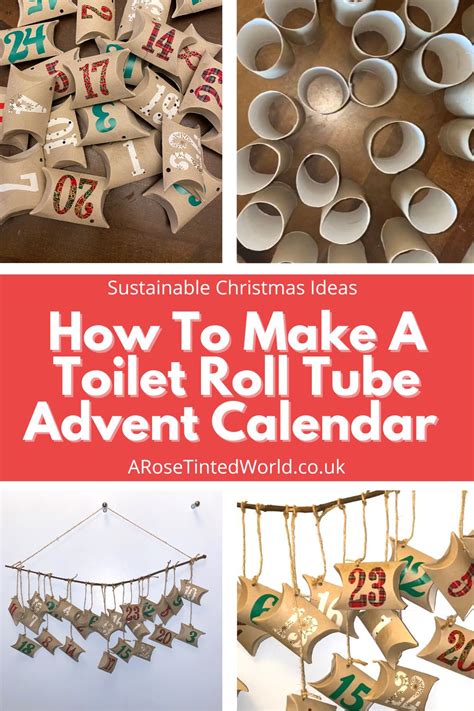 How To Make A Toilet Roll Diy Advent Calendar ⋆ A Rose Tinted World