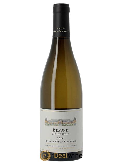 Buy Beaune En Lulunne G Not Boulanger Domaine Lot