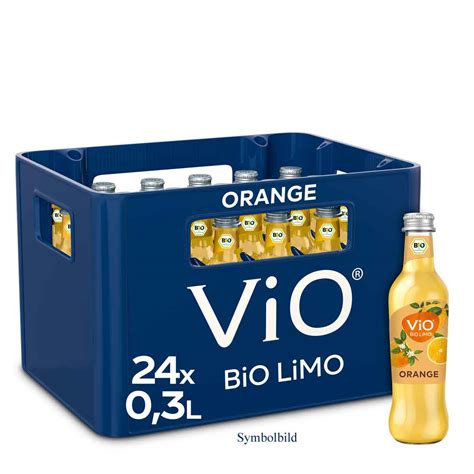 Apollinaris Vio Bio Limo Orange 24 X 0 3l Viel Durst