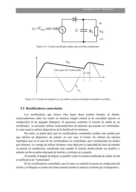 Electrónica de potencia Convertidores rectificadores de CA CD PDF