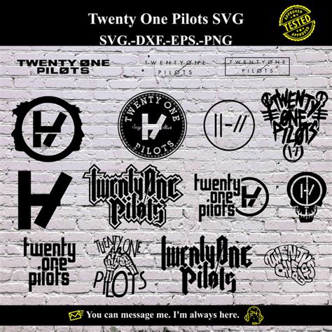 Twenty One Pilots Svg Vector Digital Product Instant Downl Inspire Uplift