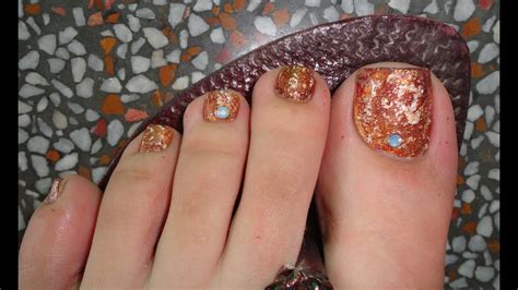 Fall Toe Nail Art