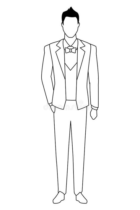 Tuxedo Drawing Easy