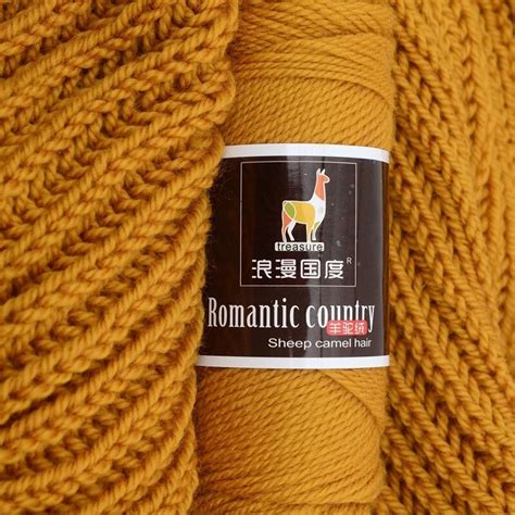 100grams Pcs Sheep Camel Yarn For Hand Knitting Baby Clothes 40colors