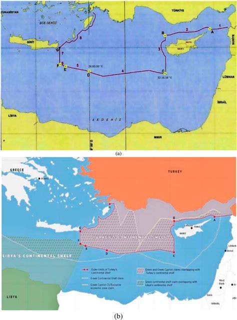 Turkey S Exclusive Economic Zone Agreement With Libya And Overlapping Download Scientific