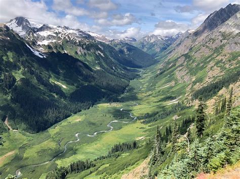 Indian Creek Pacific Crest Trail Pct Section K Stevens Pass To Rainy Pass Image Lake Via