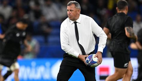 Rugby World Cup All Blacks Coach Ian Foster Turns Up Heat On Ireland