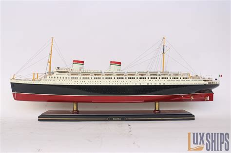 SS REX Model Ship Wooden Ship Model - Etsy