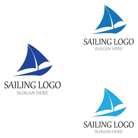 Sailing Boat Logo Vector Art Icons And Graphics For Free Download