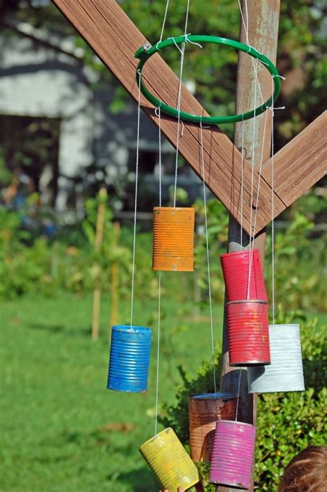 88 DIY Deko Ideen für sommerliche Stimmung im Garten Windspiele