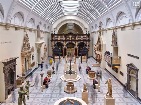 Flux Artis Victoria And Albert Museum Long Exposure Photography By