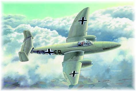 Heinkel He-280 Aircraft Painting, Aircraft Art, Aircraft Design ...