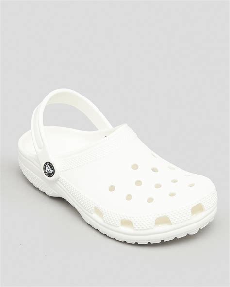 Crocs Kids Classic Clog Sandals In White City Beach New Zealand