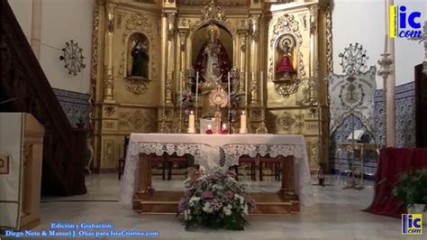 Exposición del Santísimo con motivo de la Celebración del Corpus