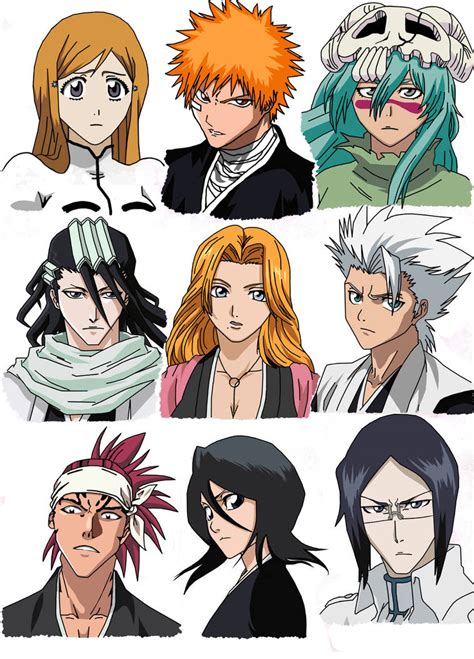 Bleach Characters by gaara240497 on DeviantArt