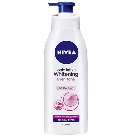 Nivea Whitening Even Tone Uv Protect Lotion 400ml Beauty