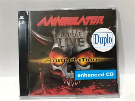 Annihilator Double Live Annihilation Duplo Lacrado Fabrica MercadoLivre