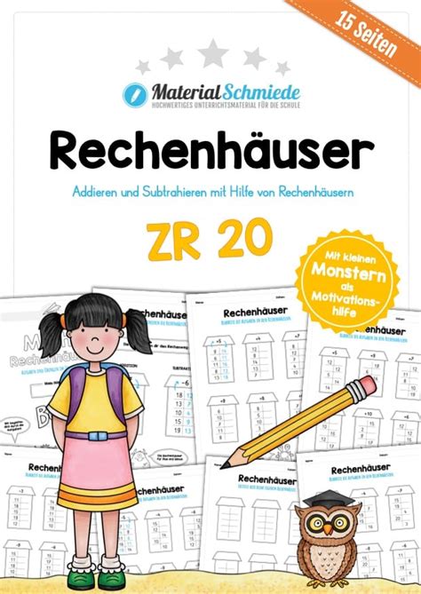 Mini Heft Mathe Klasse Zahlenraum Bis Arbeitsbl Tter