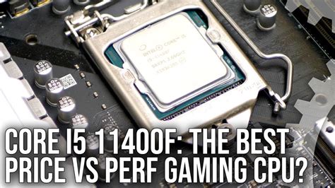 Intel Core i5 11400F Review: The Best Mainstream Gaming CPU! - YouTube