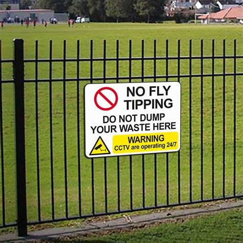 No Fly Tipping Sign Signs2schools