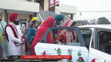 Wedding Ceremony Charanjit Singh Weds Gurmeet Kaur Param