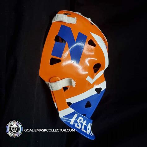 Billy Smith Signed Goalie Mask New York Vintage Autographed AS Edition ...