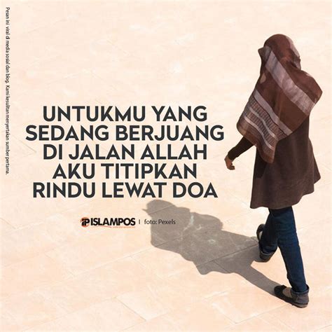 Untukmu Yang Sedang Berjuang Di Jalan Allah Allah Kata Kata Kutipan