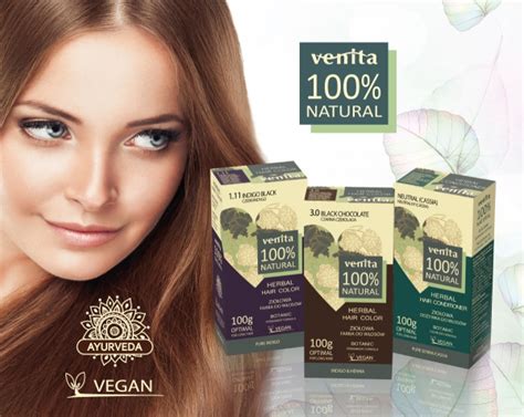 Venita Henna Herbal Hair Colour Tinte Natural De Henna Grau