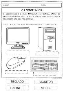 PARTES DO COMPUTADOR In 2024 Computer Class Lesson Info