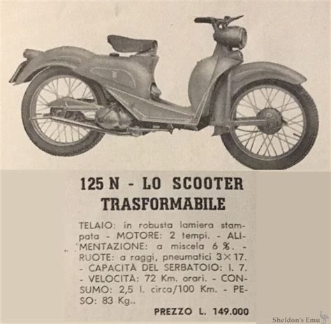 Aermacchi N Lo Scooter C