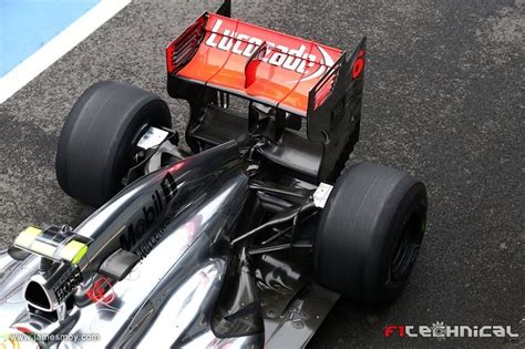 Mclaren Mp Rear Wing Detail Photo Gallery F Technical Net