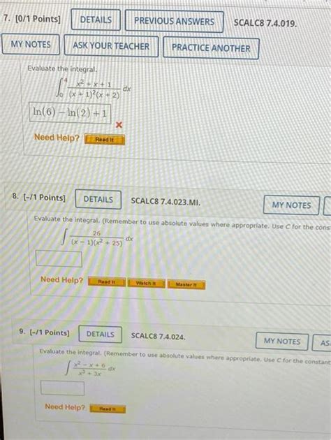 Solved Points Details Previous Answers Scalc Chegg