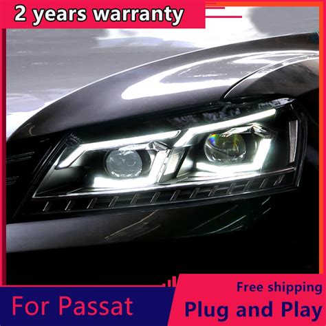 Kowell Car Styling For Vw Passat B Us Verson Headlight For