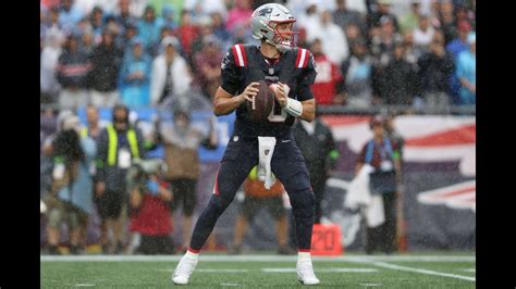 Mac Jones Every Completed Pass New England Patriots Vs Philadelphia