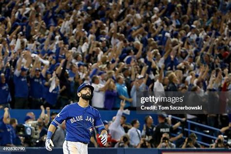 Jose Bautista Bat Flip Photos and Premium High Res Pictures - Getty Images