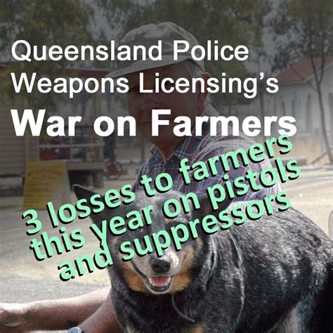 Queensland Farmer gets sound suppressor: QCAT overturns Weapons