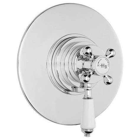 Hudson Reed Topaz Dual Concealed Thermostatic Shower Valve Chrome TSVT006