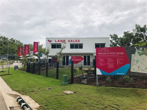 Lendlease Land Sales Office Elliot Springs Gedoun Property Group