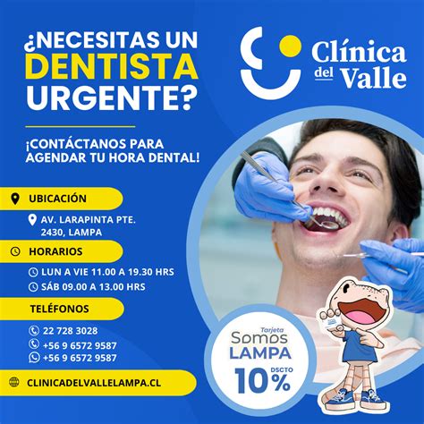 Urgencia Dental Clinica Del Valle Lampa