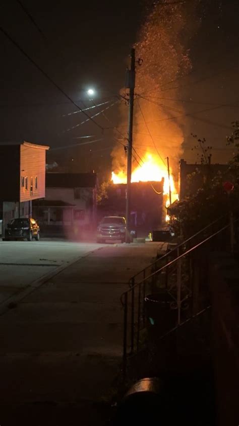 Firefighters Battle Blaze At Two Vacant Monessen Buildings Herald