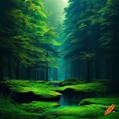 Nature Forest Wallpaper 4k