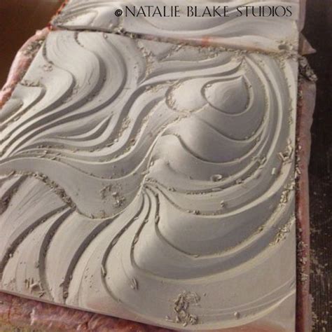 Pin On Textured Ceramic Tiles Natalie Blake Studios