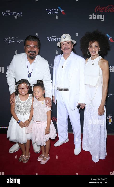 Las Vegas, NV, USA. 20th Aug, 2016. George Lopez, Carlos Santana, Cindy ...