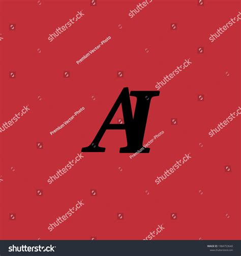 Ai Logo Red Black Stock Vector (Royalty Free) 1984753640 | Shutterstock