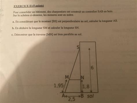 Bonjour Quelquun Peut Maider Avec Mon Dm De Maths Sil Ou Pla T