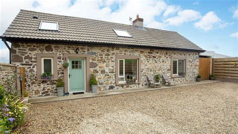 modern stone farmhouse
