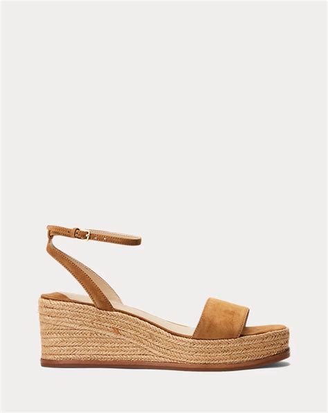 Leona Suede Espadrille For Women Ralph Lauren® Uk