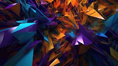 Colorful Abstract Art Animation D Background D Render Abstract